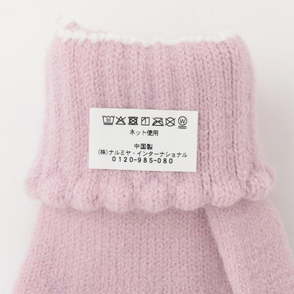 內加絨蝴蝶結手套