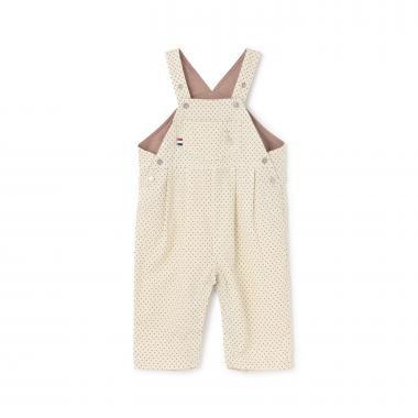 波點連體褲