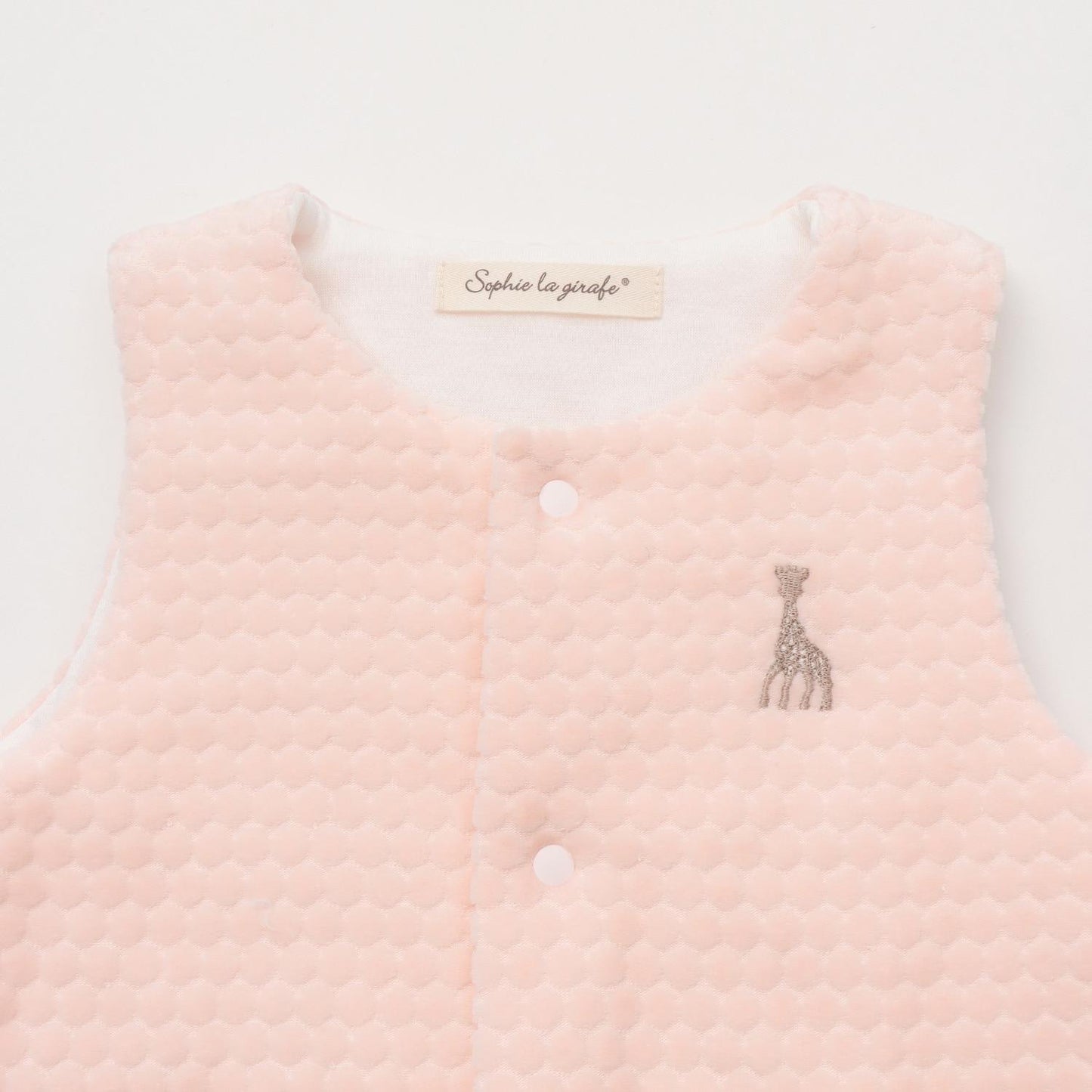 波點天鵝絨背心