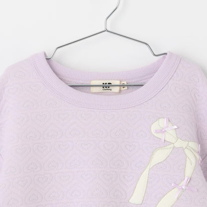 愛心亮片提花套裝