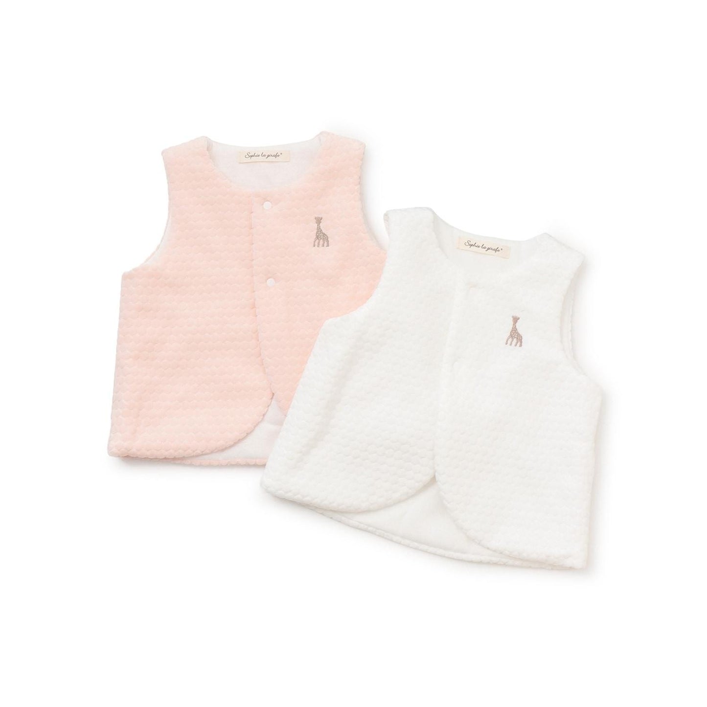 波點天鵝絨背心