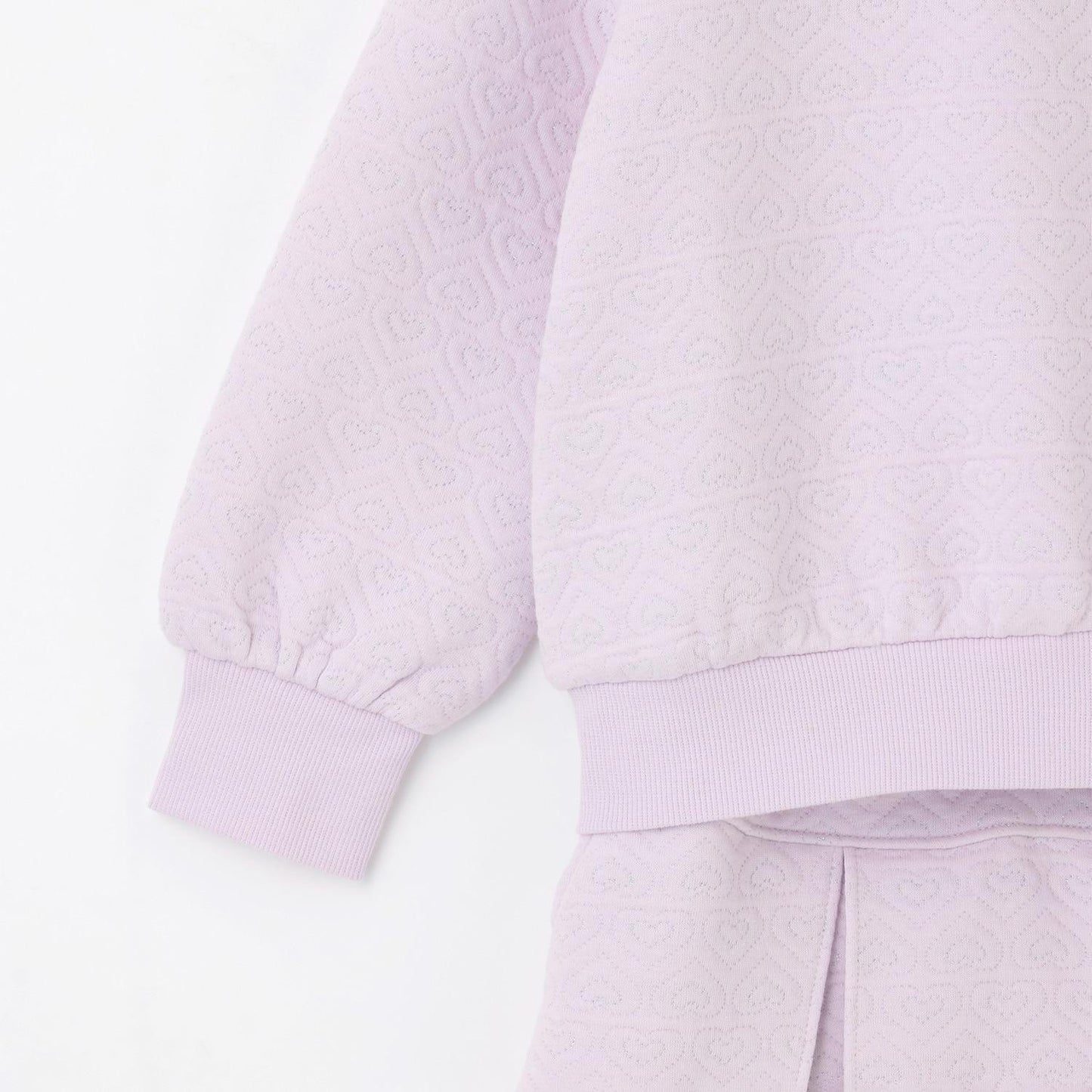 愛心亮片提花套裝