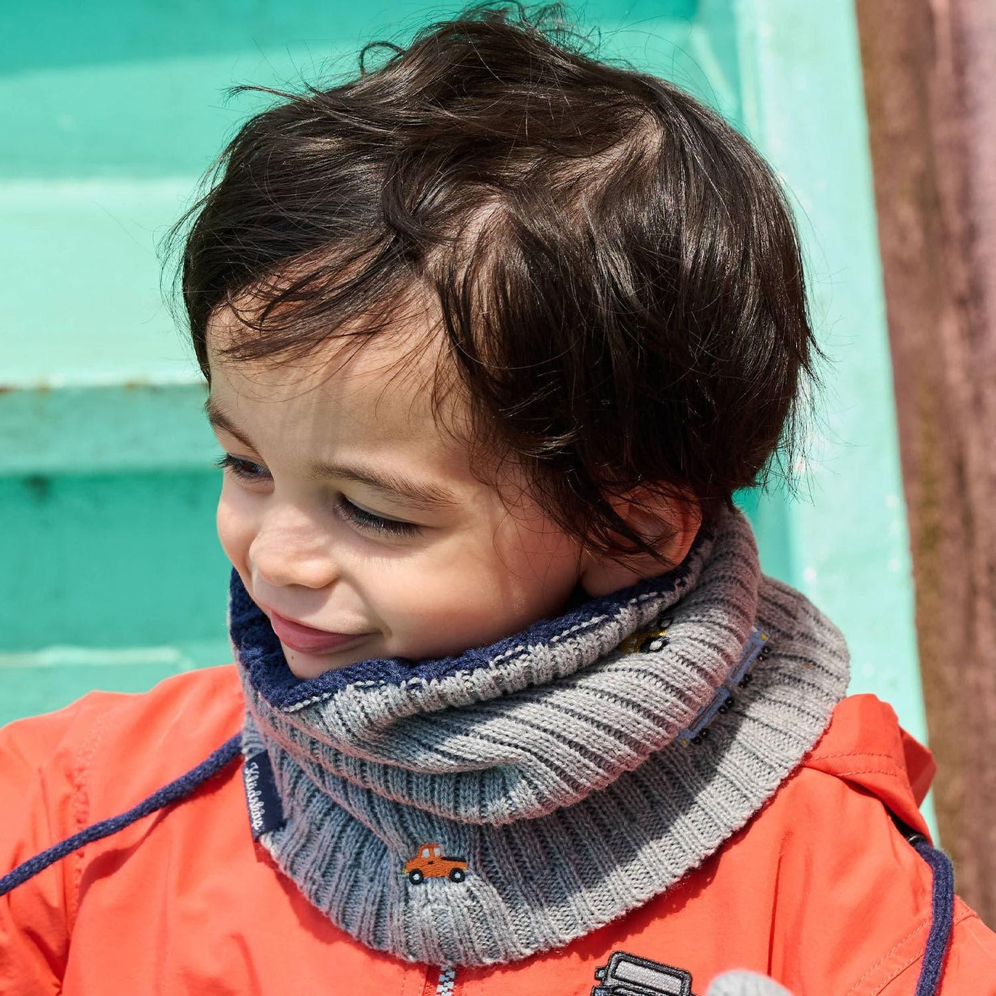 工程車輛2WAY針織帽