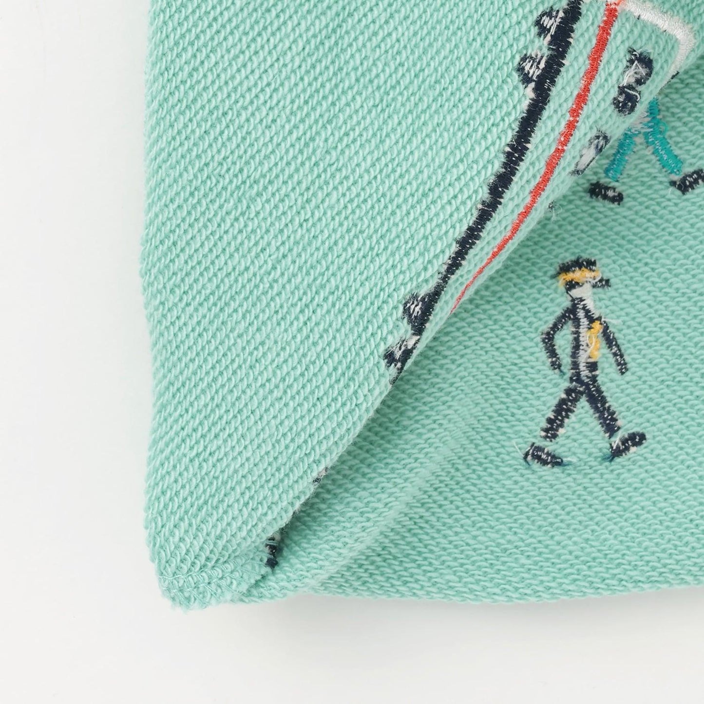 【人氣商品】【直營店無售】電車刺繡條紋袖衛衣