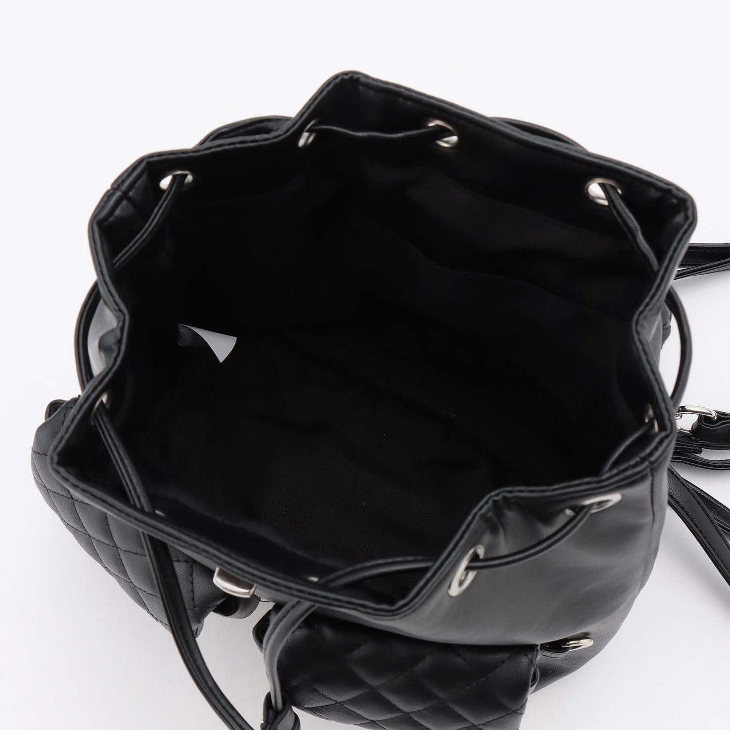 菱格紋迷你雙肩包