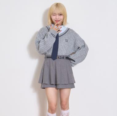 【起毛】顯瘦時尚《庫洛米》短裙