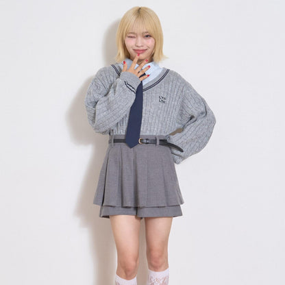 【起毛】顯瘦時尚《庫洛米》短裙