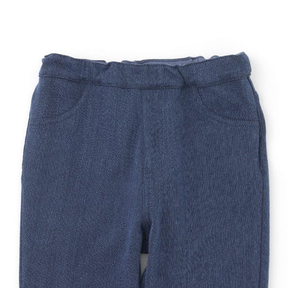 動物保暖牛仔褲