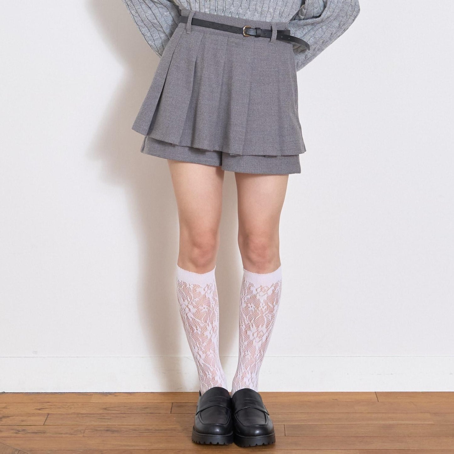 【起毛】顯瘦時尚《庫洛米》短裙