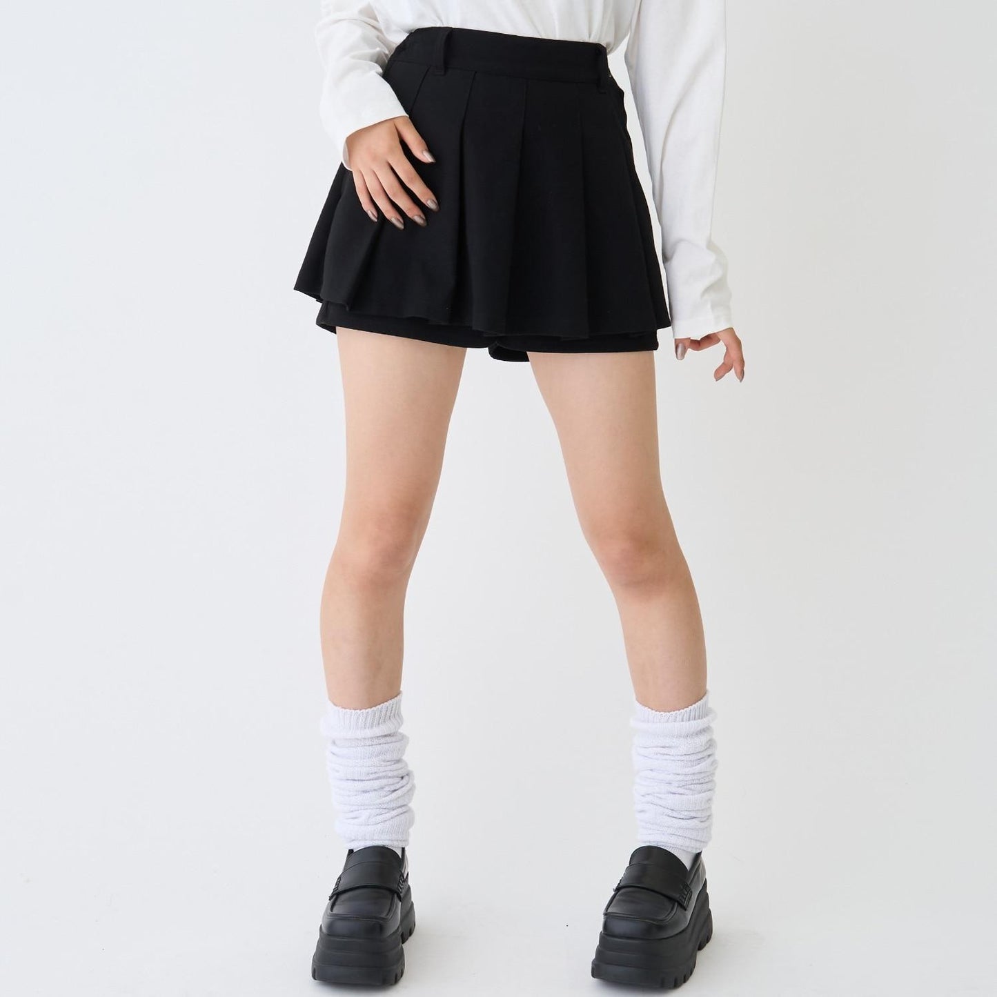 【起毛】顯瘦時尚《庫洛米》短裙