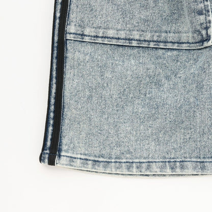 【7days】側邊條紋裙褲