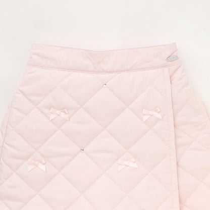 蝴蝶結絎縫裹身短褲