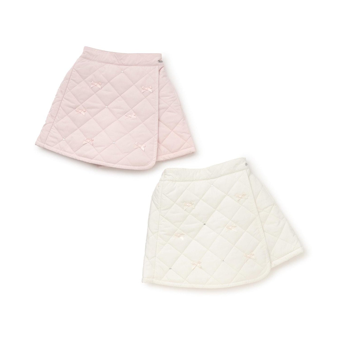 蝴蝶結絎縫裹身短褲