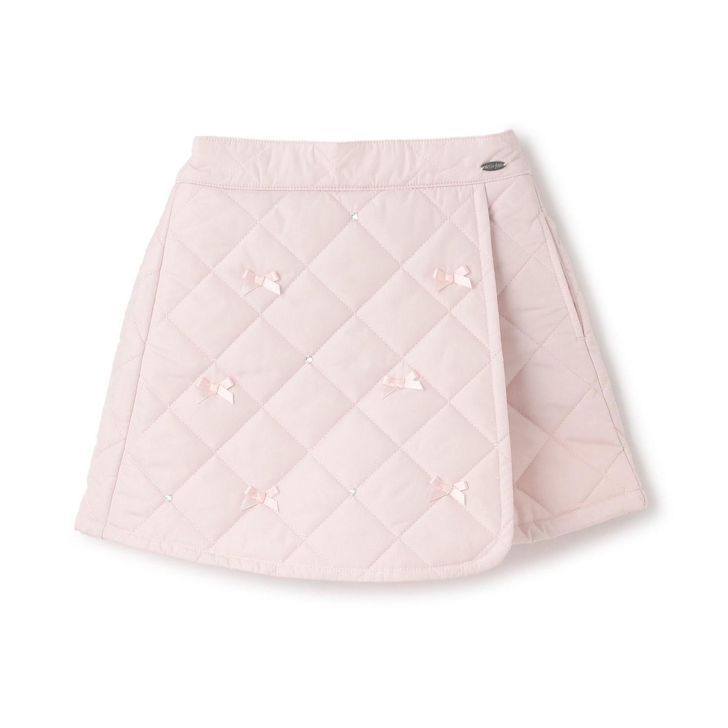 蝴蝶結絎縫裹身短褲