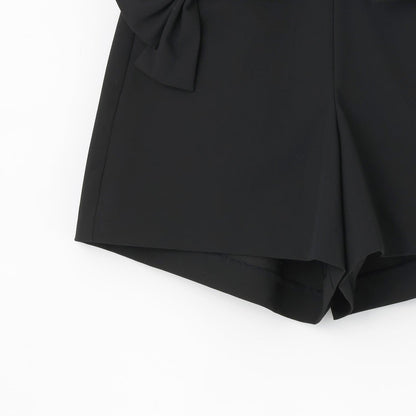 【畢業服】高腰蝴蝶結短褲