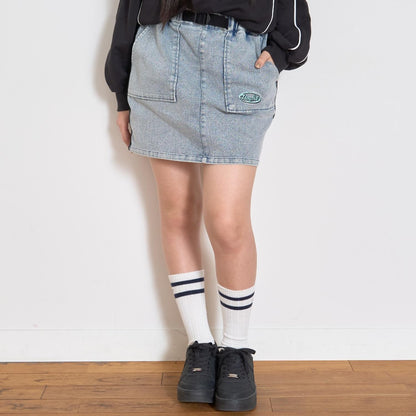 【7days】側邊條紋裙褲