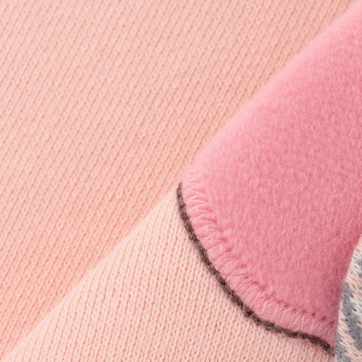 mimi醬&愛心貼布繡加絨衛衣