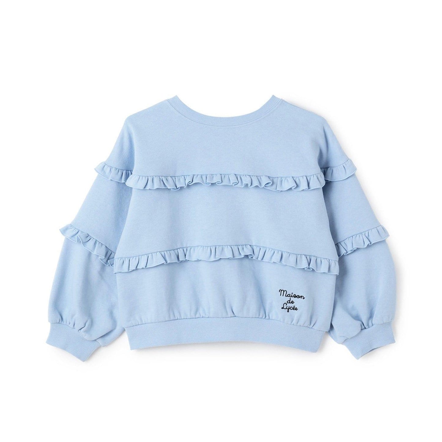 【防起球加絨內裡】【正反兩穿】荷葉邊衛衣