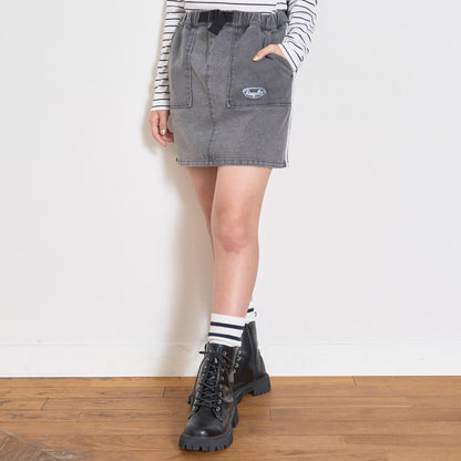 【7days】側邊條紋裙褲