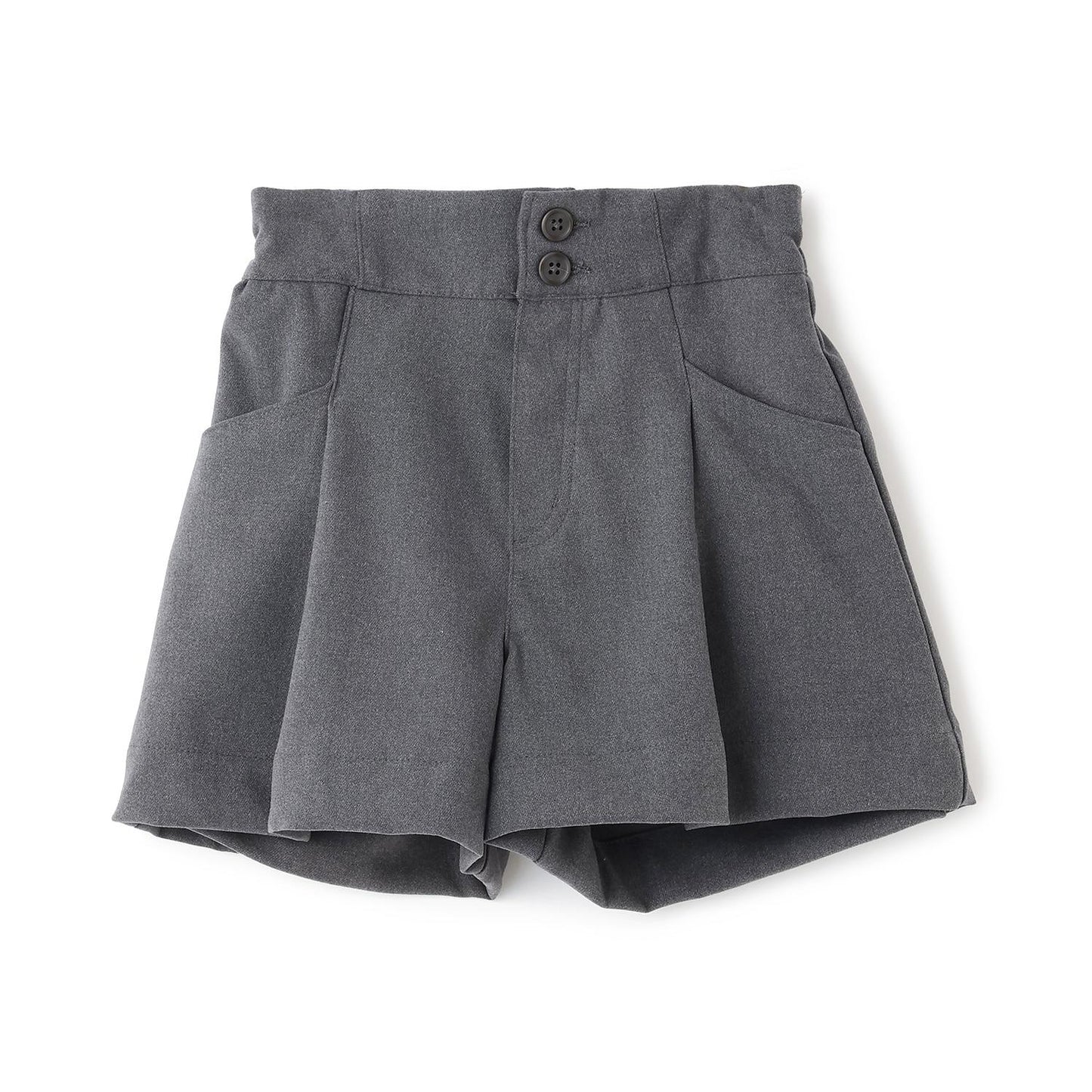 【起毛】顯腿美褶皺喇叭裙褲