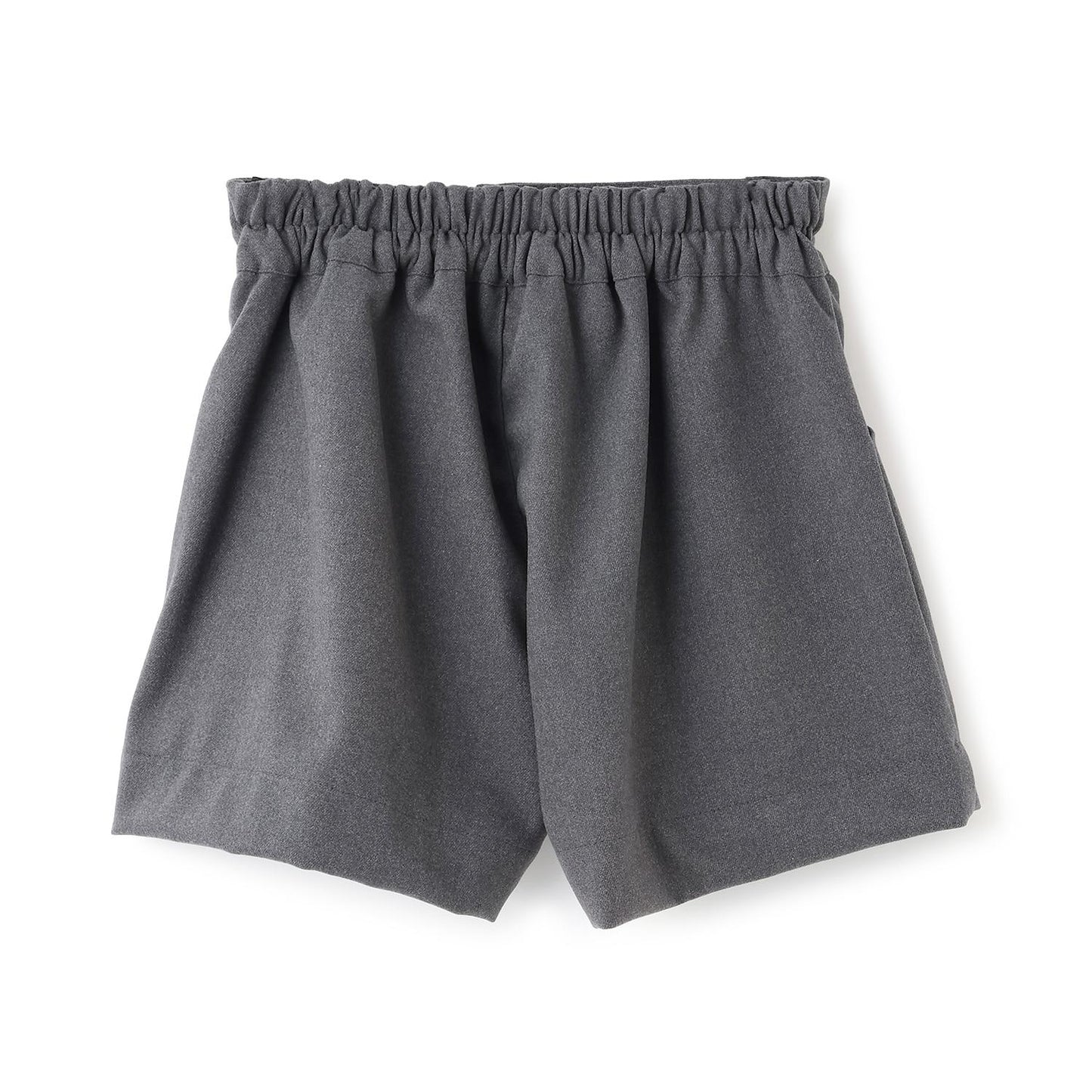 【起毛】顯腿美褶皺喇叭裙褲