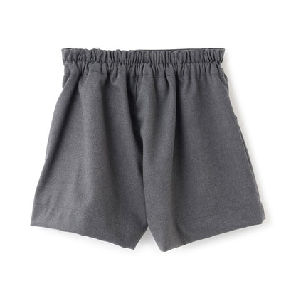 【起毛】顯腿美褶皺喇叭裙褲