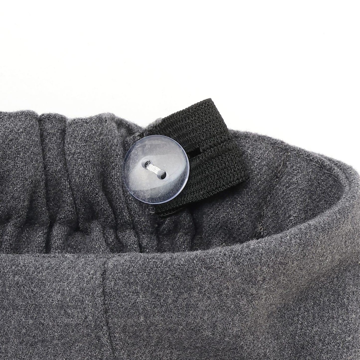 【起毛】顯腿美褶皺喇叭裙褲