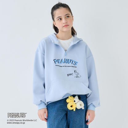【130cm可選】【《PEANUTS》】半拉鍊衛衣