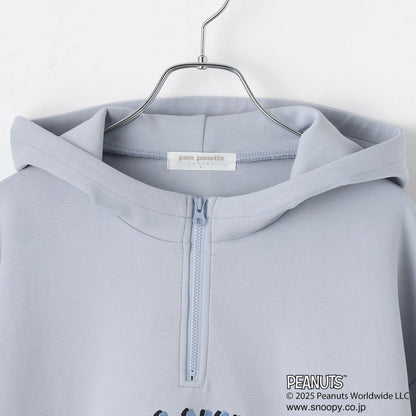 【130cm可選】【《PEANUTS》】半拉鍊衛衣