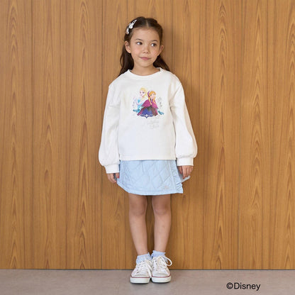 【Frozen】【毛玉バイバイ裡毛裡起毛】亮片閃粉&轉印拼接印花衛衣