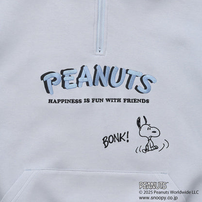 【130cm可選】【《PEANUTS》】半拉鍊衛衣