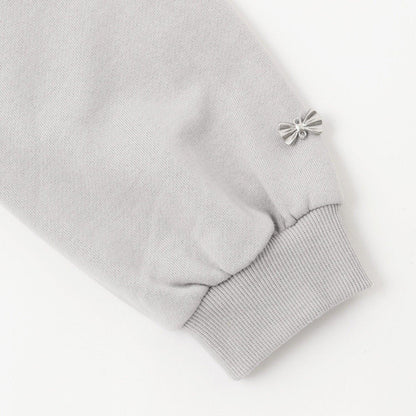 【防起球加絨】側褶標誌衛衣