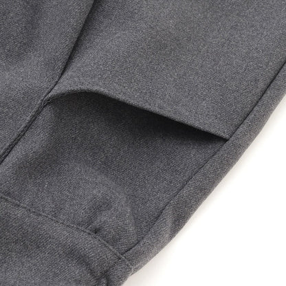 【起毛】顯腿美褶皺喇叭裙褲