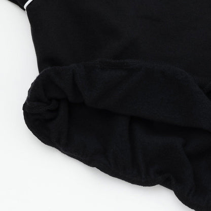 【MNCM】【去毛球加絨衛衣面料】插肩撞色拼接寬鬆衛衣