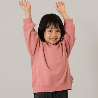 【365D.】衛衣插肩袖寬鬆套頭衫/運動上衣