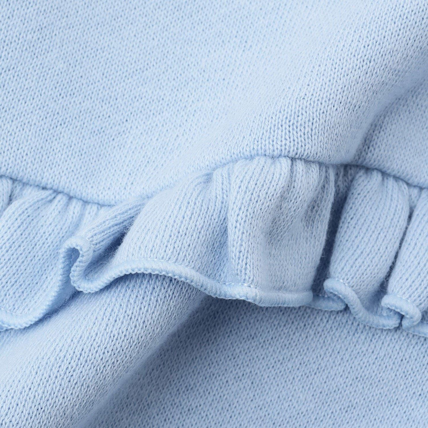 【防起球加絨內裡】【正反兩穿】荷葉邊衛衣