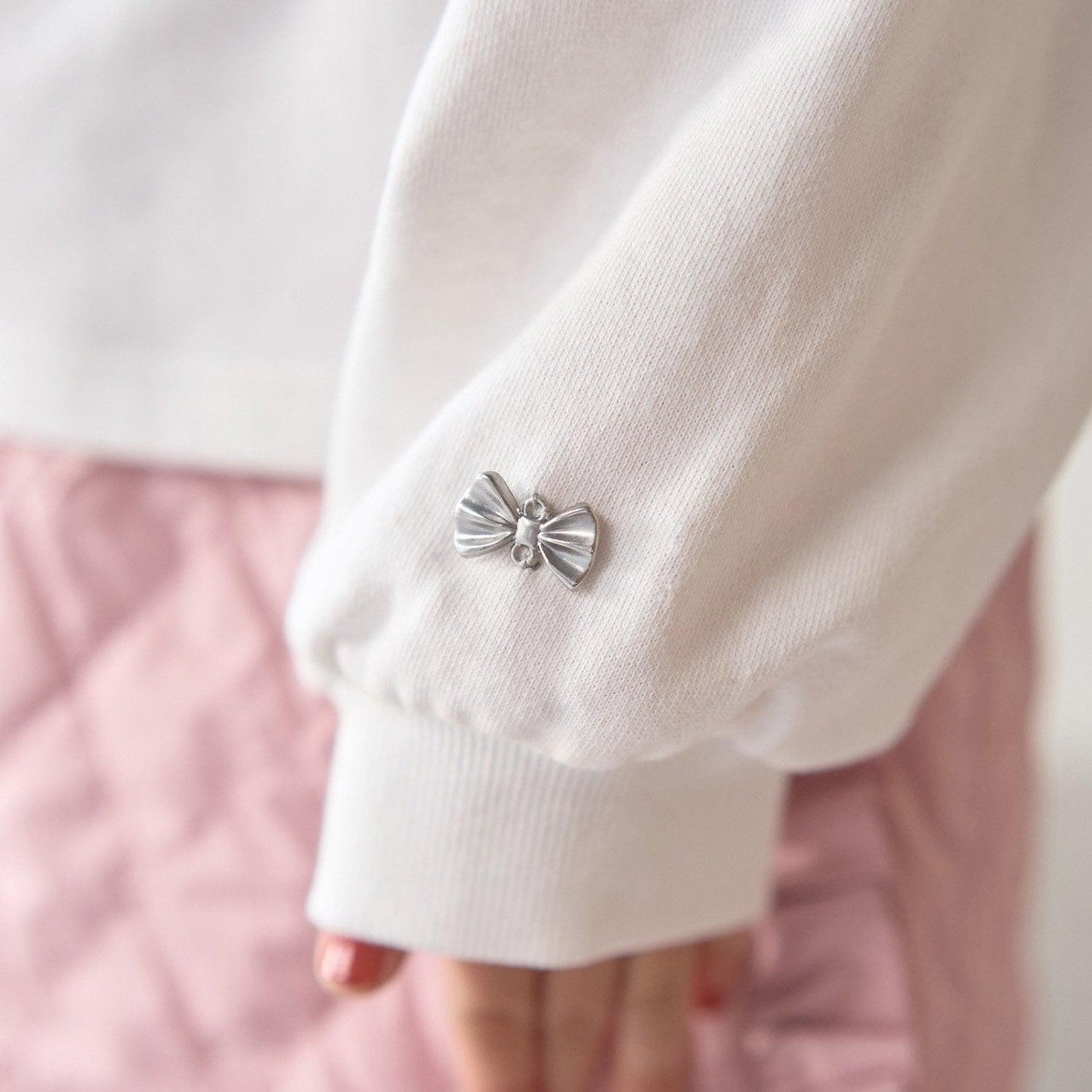 【防起球加絨】側褶標誌衛衣