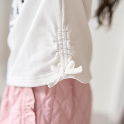 【防起球加絨】側褶標誌衛衣