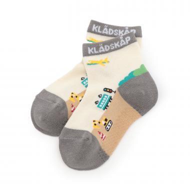 交通工具圖案短襪