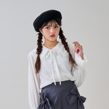 【畢業服】雙層水手領襯衫