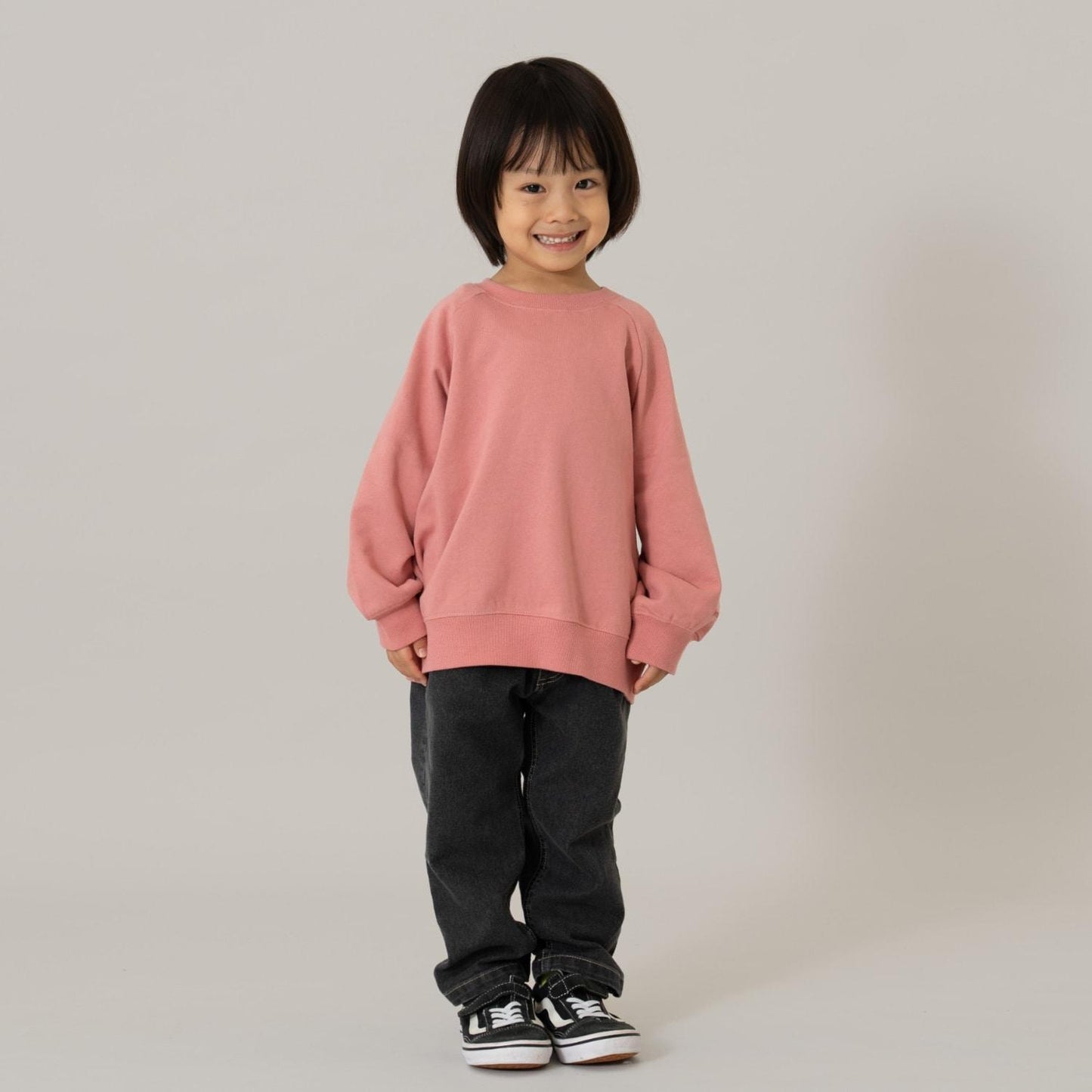 【365D.】衛衣插肩袖寬鬆套頭衫/運動上衣