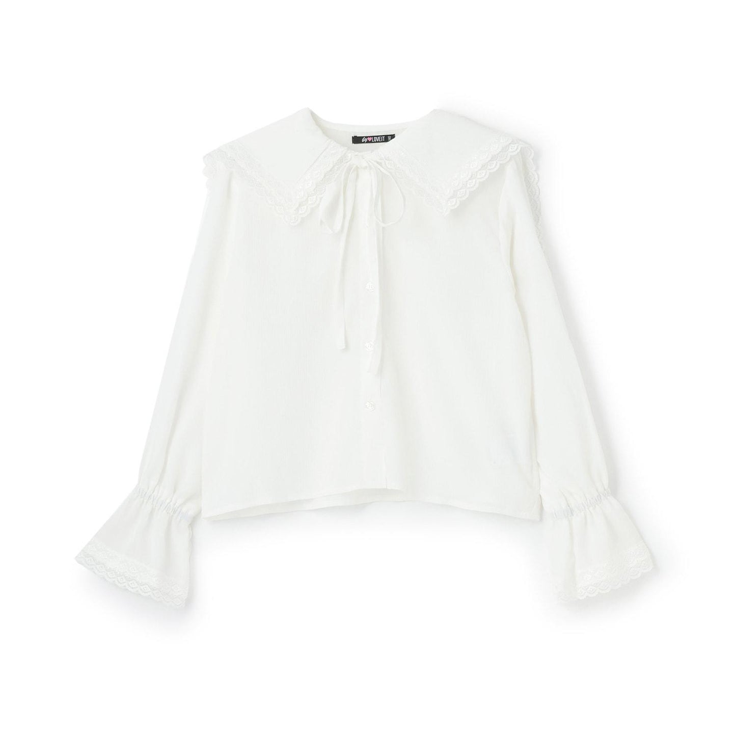 【畢業服】雙層水手領襯衫