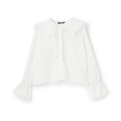 【畢業服】雙層水手領襯衫