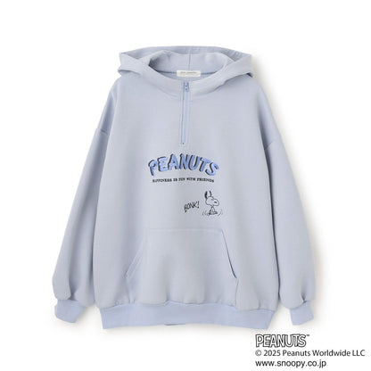 【130cm可選】【《PEANUTS》】半拉鍊衛衣