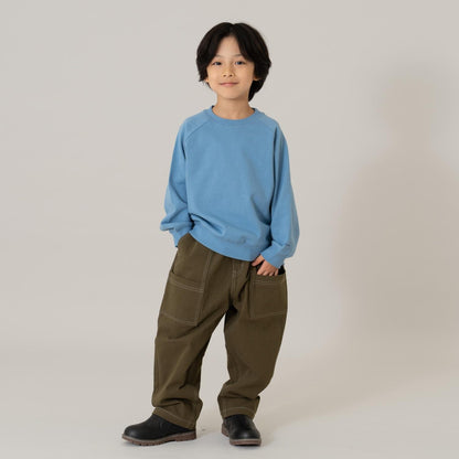 【365D.】衛衣插肩袖寬鬆套頭衫/運動上衣