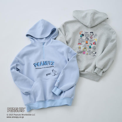 【130cm可選】【《PEANUTS》】半拉鍊衛衣