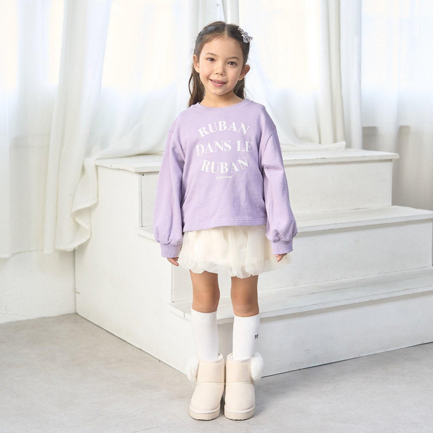 【防起球加絨】側褶標誌衛衣