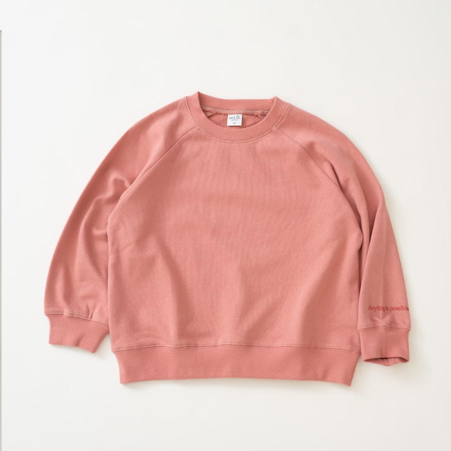 【365D.】衛衣插肩袖寬鬆套頭衫/運動上衣