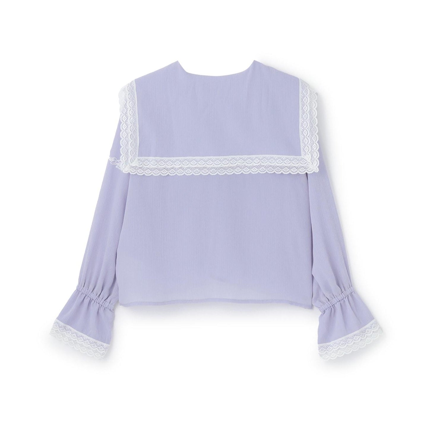 【畢業服】雙層水手領襯衫