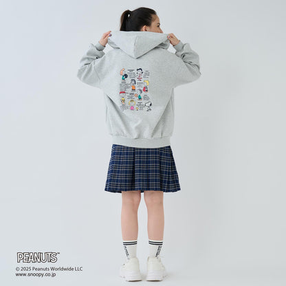 【130cm可選】【《PEANUTS》】半拉鍊衛衣